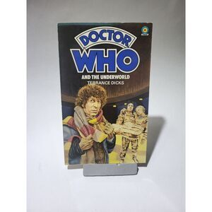 TERRANCE DICKS Doctor Who and the Underworld 1985 Vintage Doctor Who Target Book